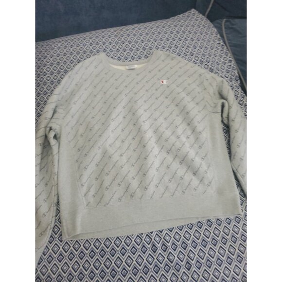 Vintage Gray Champion Reverse Weave Thick Monogram Men's Size XL - Picture 14 of 16